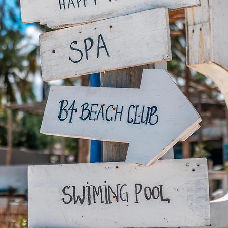B4 Beach Club Paje Bagian luar foto