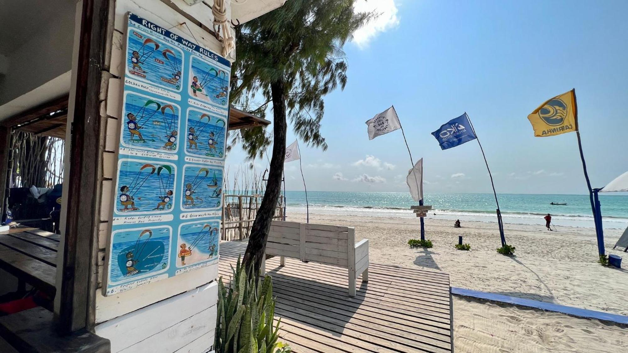 B4 Beach Club Paje Bagian luar foto